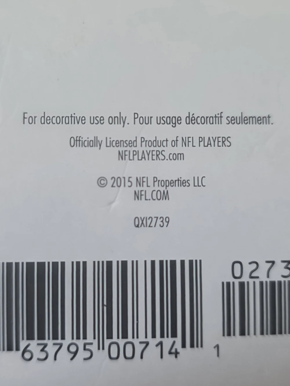 2015 #69 Jared Allen Hallmark® Keepsake™ NFL® 